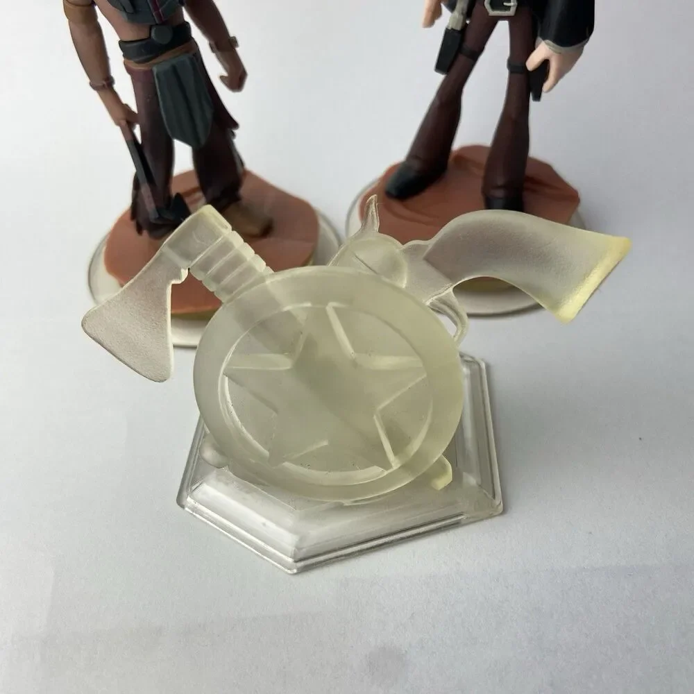 Disney Infinity Lone Ranger & Tonto With Crystal